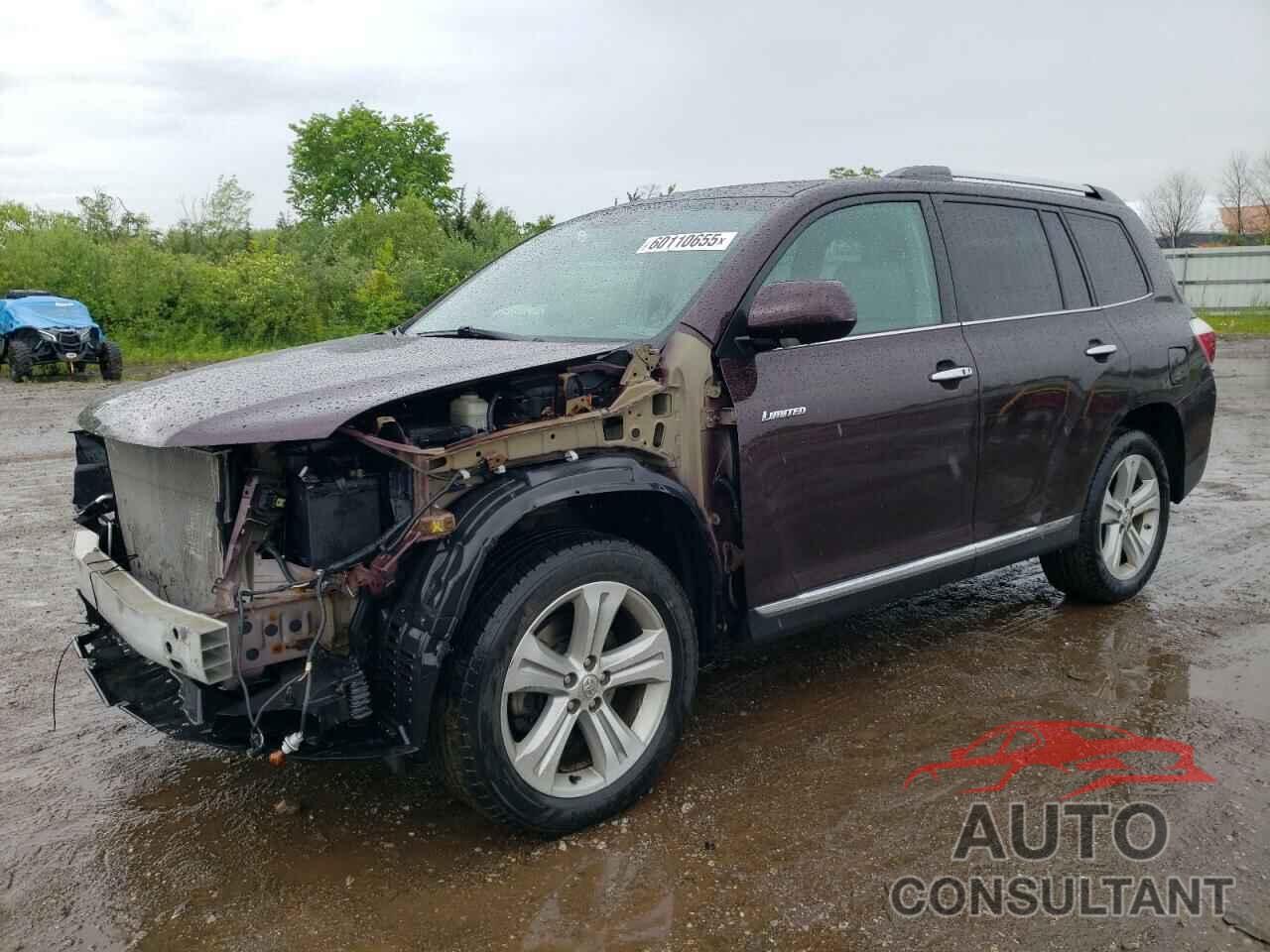 TOYOTA HIGHLANDER 2013 - 5TDDK3EH1DS185254