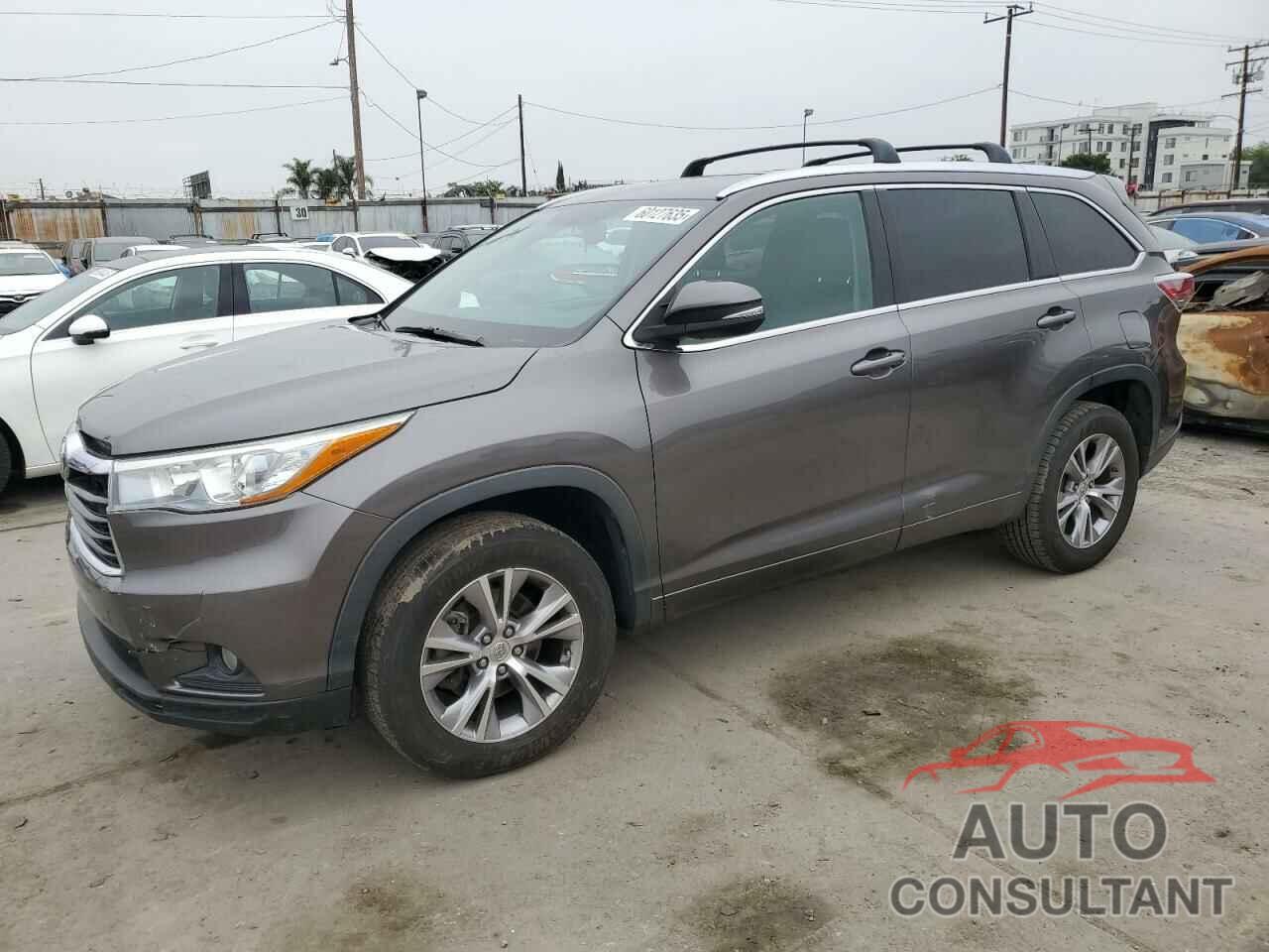 TOYOTA HIGHLANDER 2015 - 5TDKKRFH8FS050848