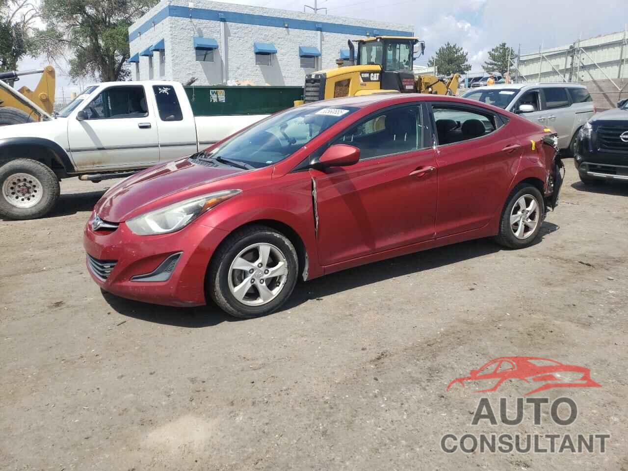 HYUNDAI ELANTRA 2014 - 5NPDH4AEXEH531079