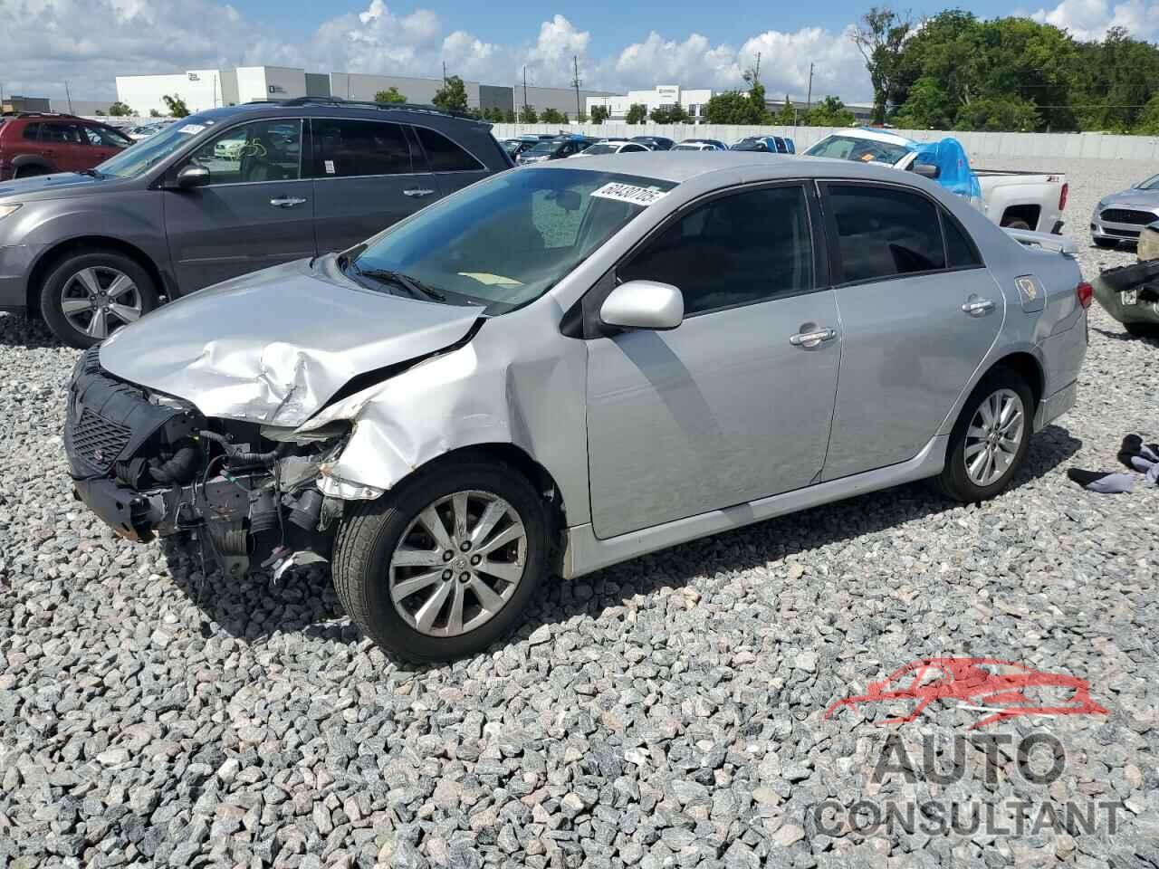 TOYOTA COROLLA 2009 - 1NXBU40E29Z022695