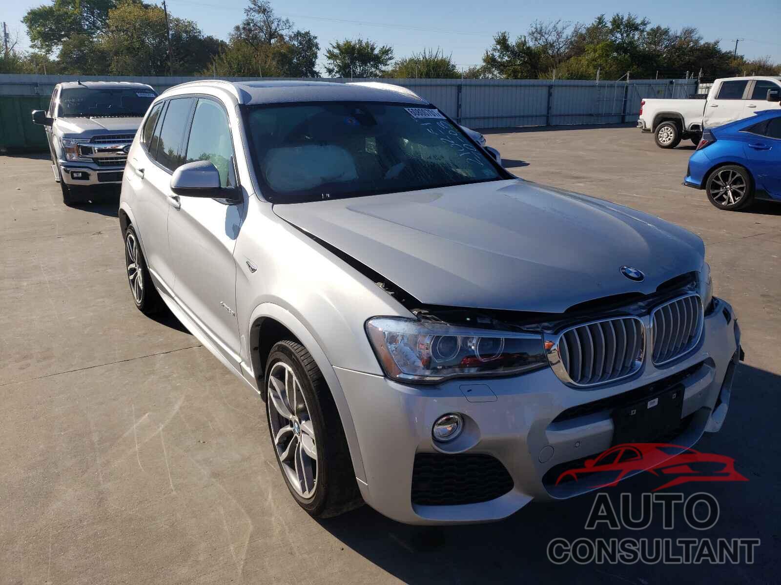 BMW X3 2016 - 5UXWX9C54G0D82868