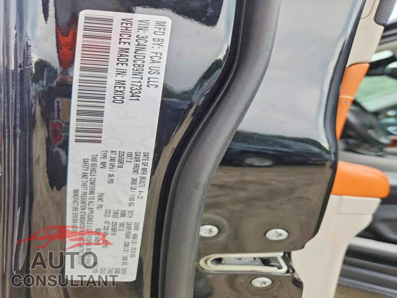 JEEP COMPASS 2022 - 3C4NJDCB9NT173341