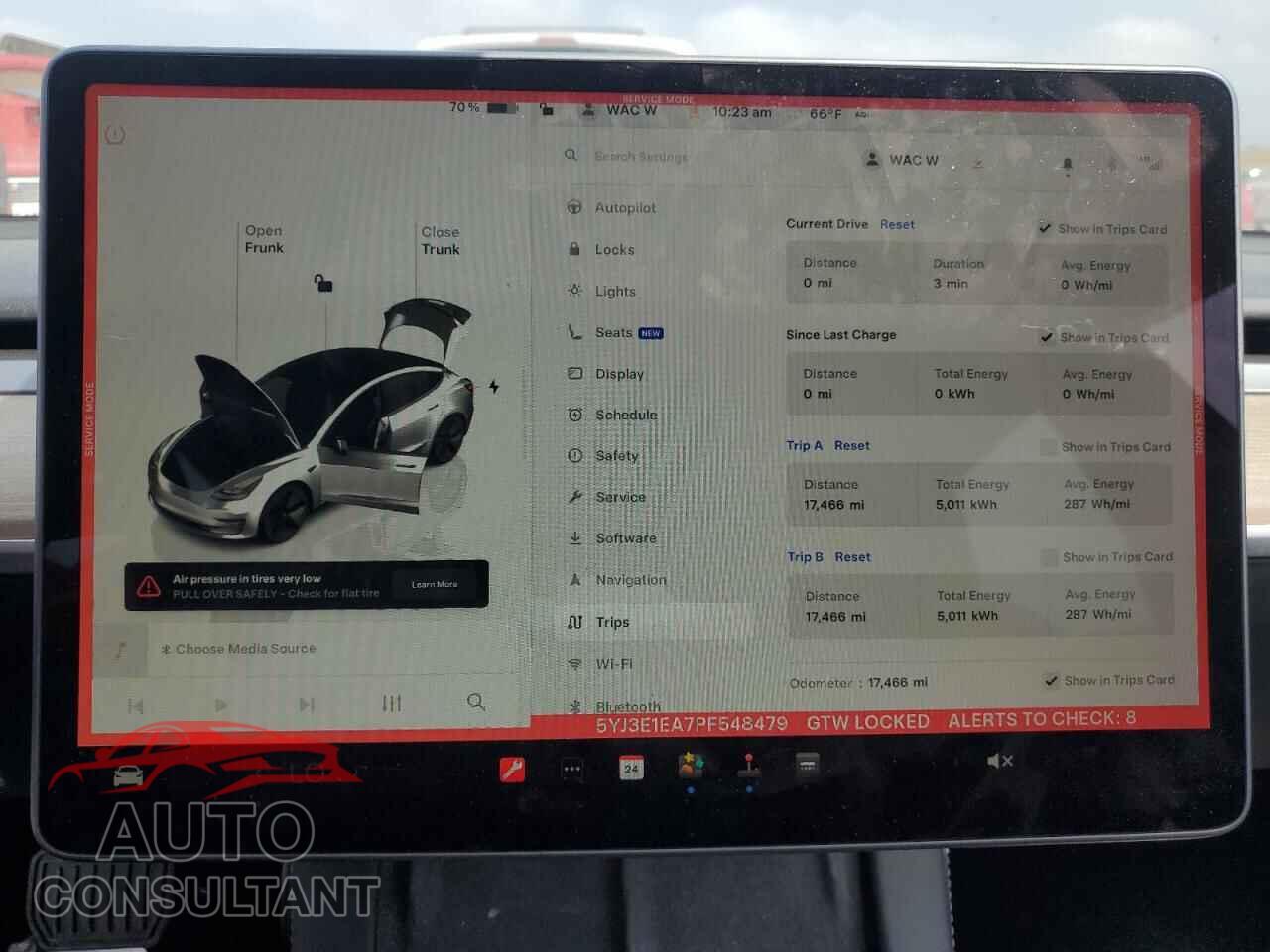 TESLA MODEL 3 2023 - 5YJ3E1EA7PF548479