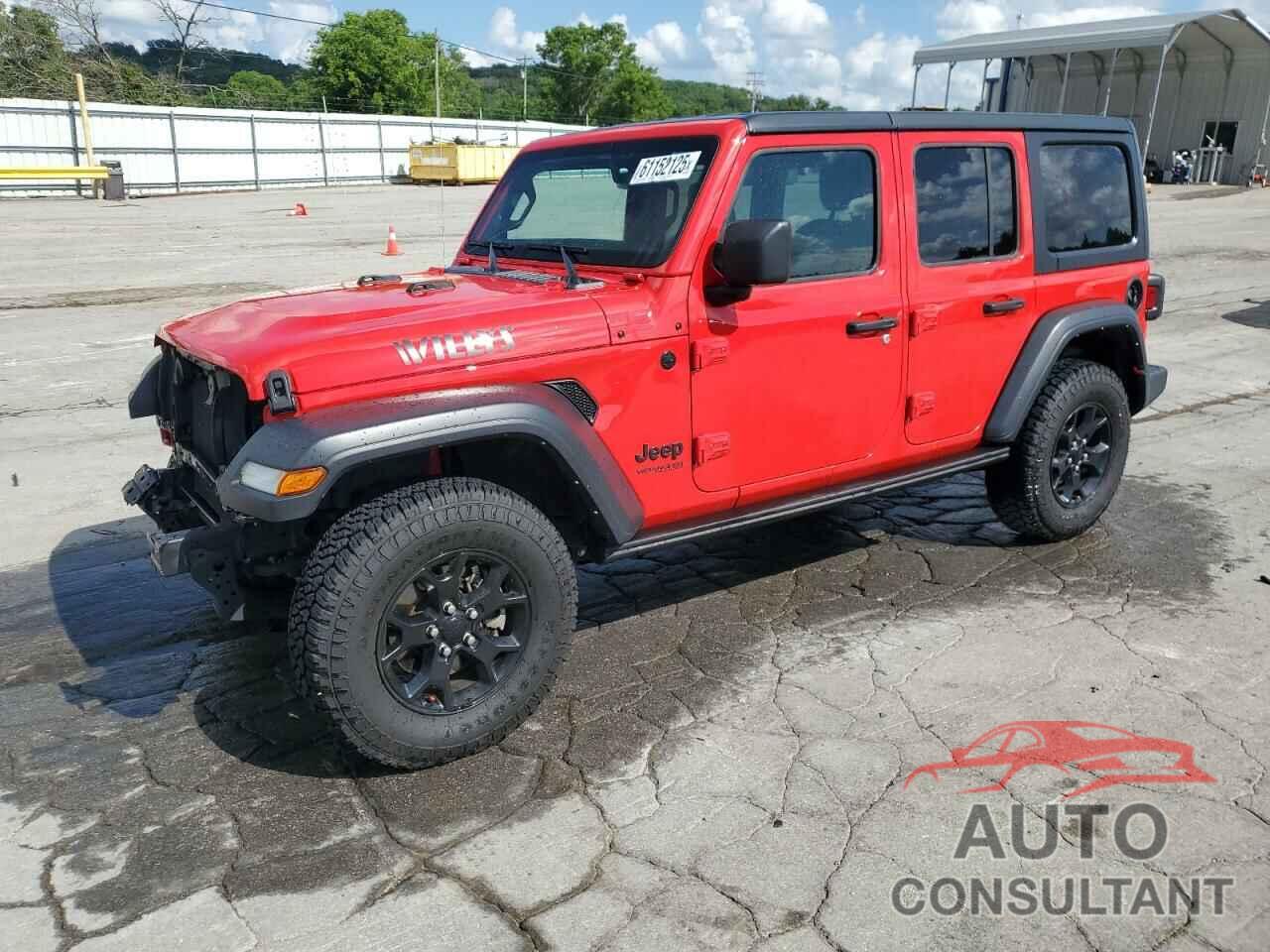 JEEP WRANGLER 2021 - 1C4HJXDG9MW866184