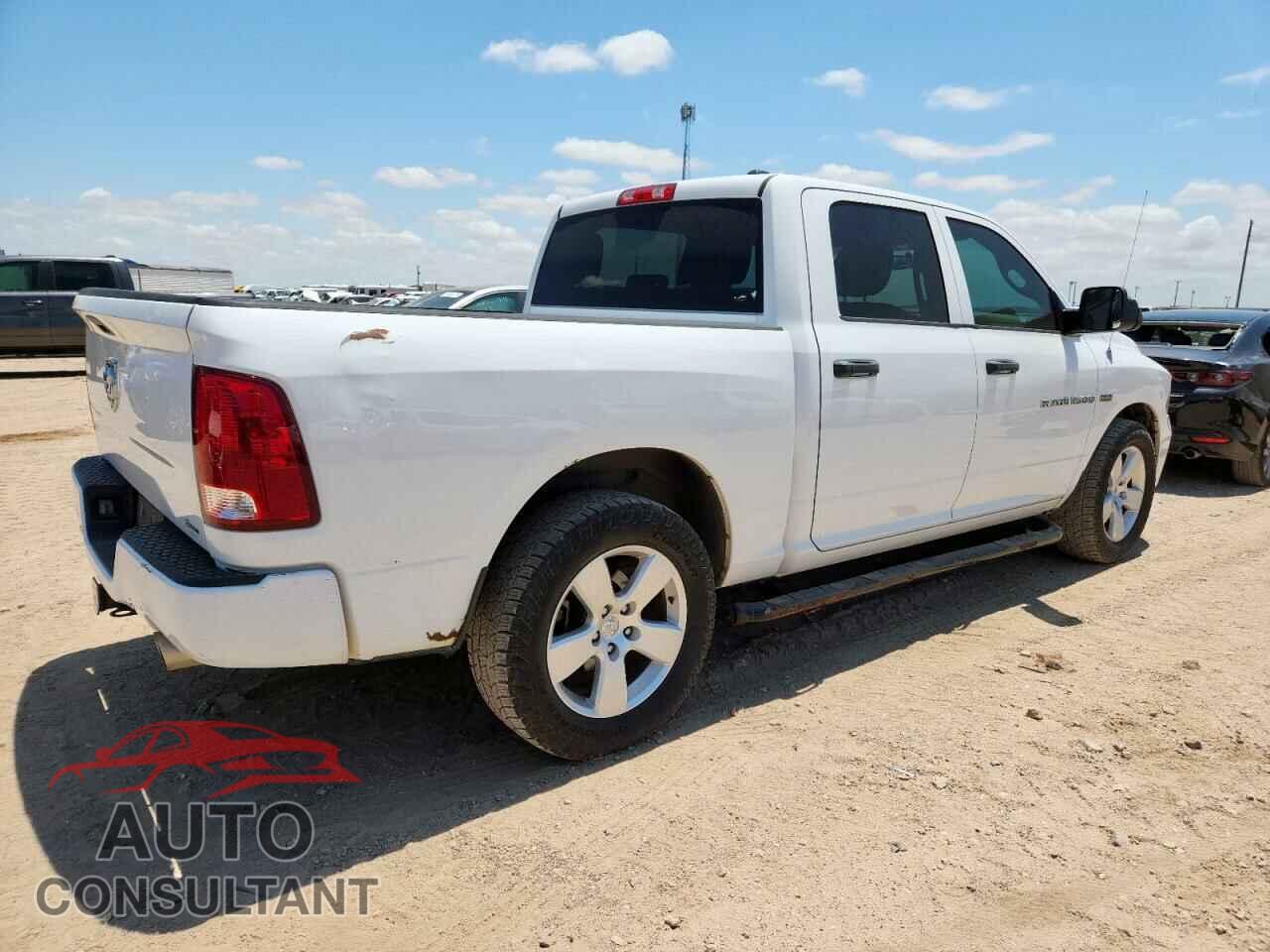 DODGE RAM 1500 2012 - 1C6RD6KT4CS307340