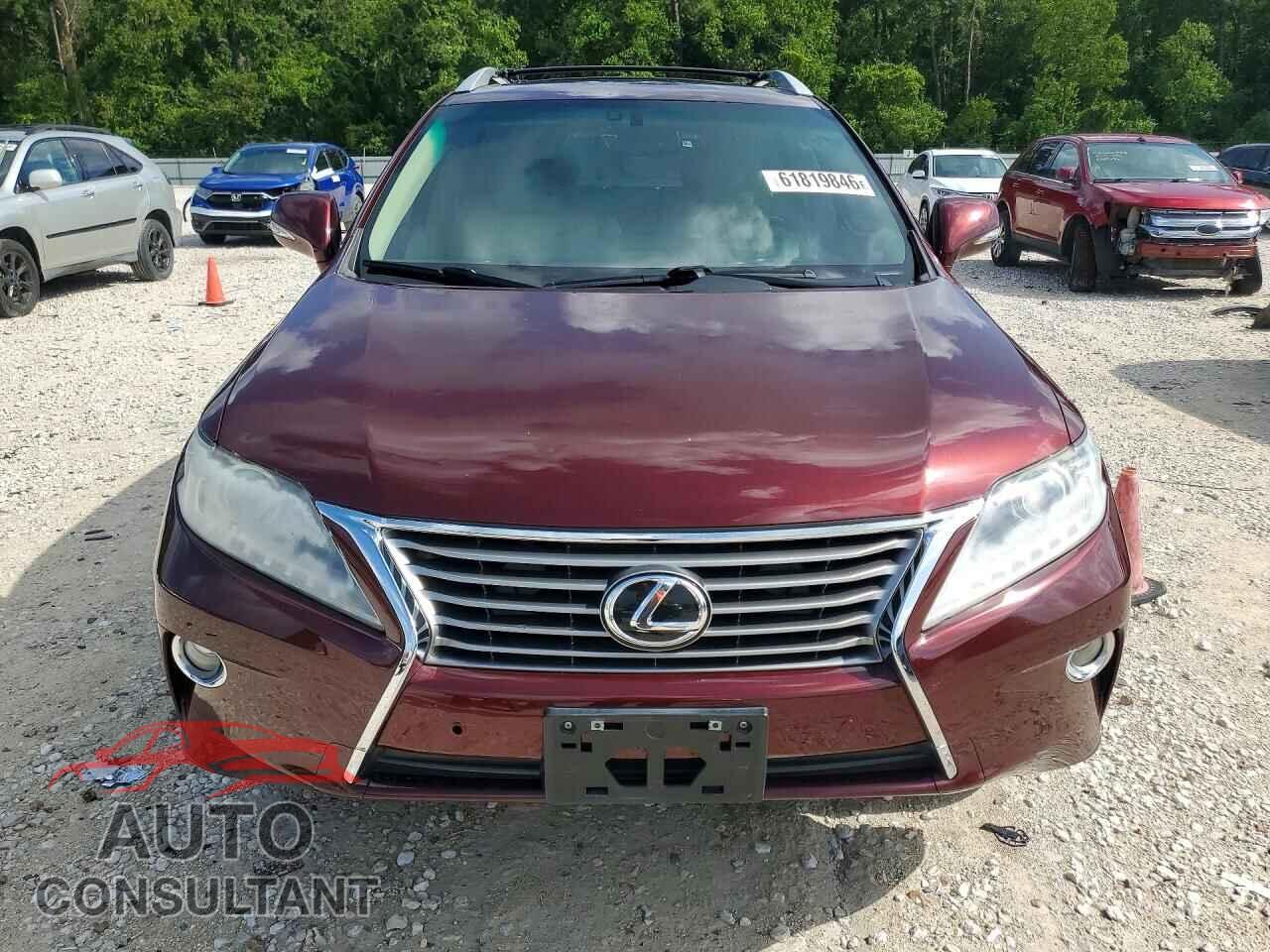 LEXUS RX350 2013 - 2T2BK1BA2DC207043