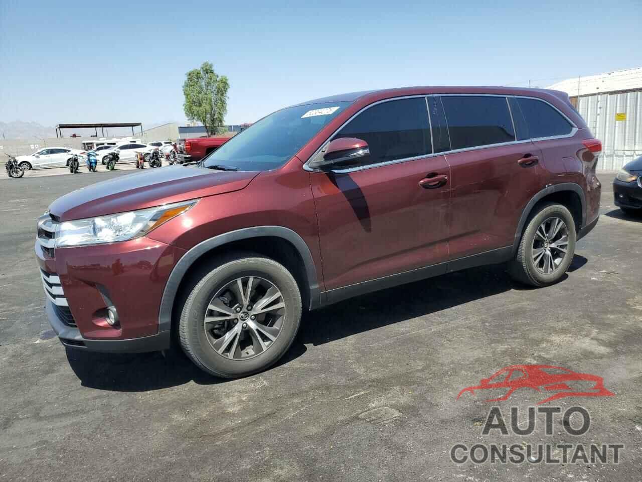 TOYOTA HIGHLANDER 2019 - 5TDZZRFH2KS337686
