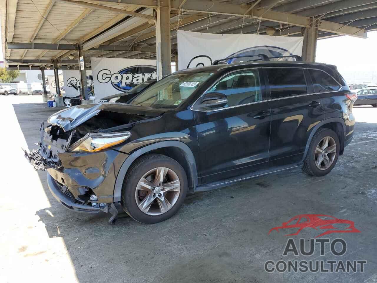 TOYOTA HIGHLANDER 2015 - 5TDDKRFH7FS169211