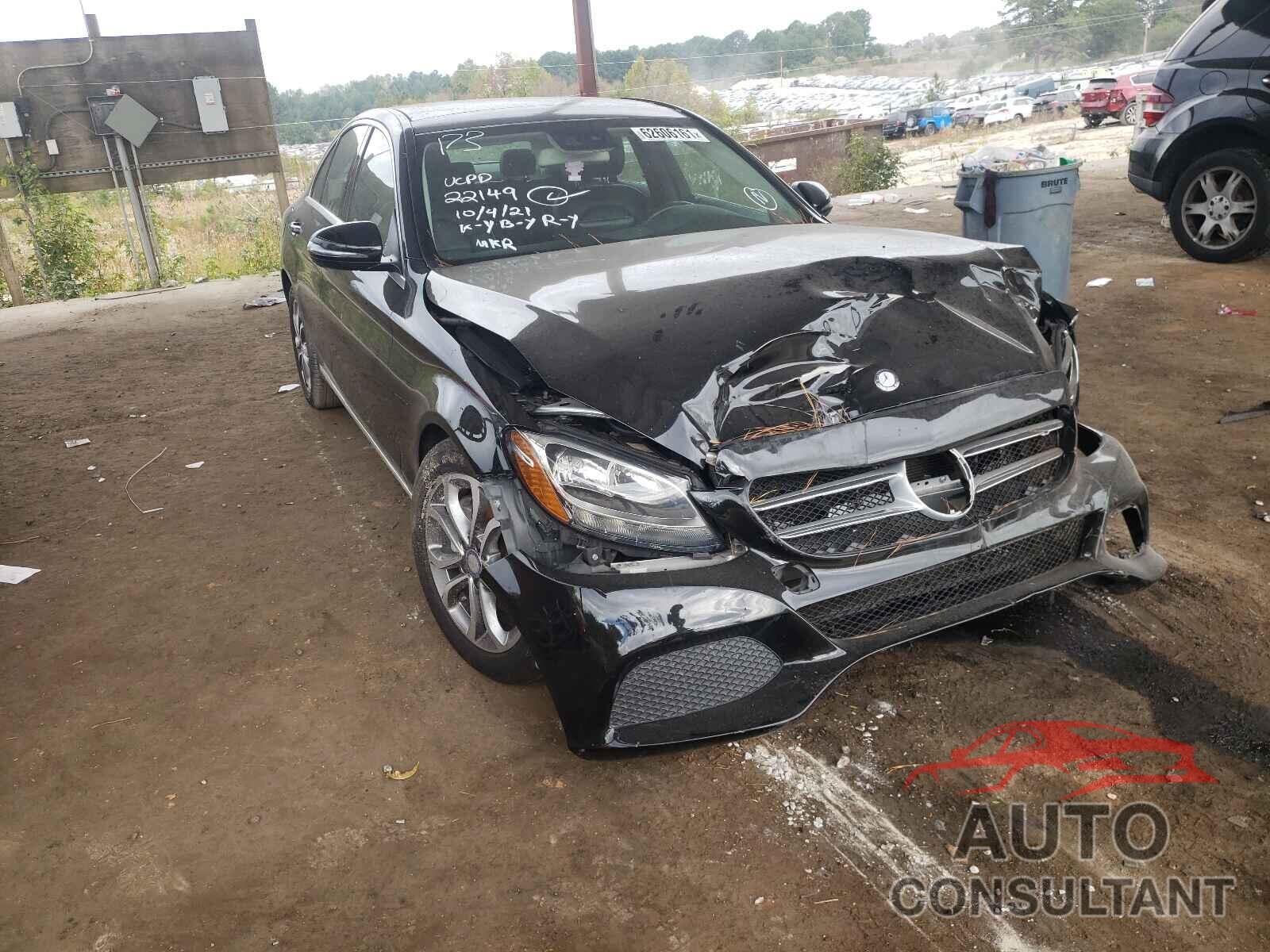 MERCEDES-BENZ C-CLASS 2017 - 55SWF4JB4HU188226