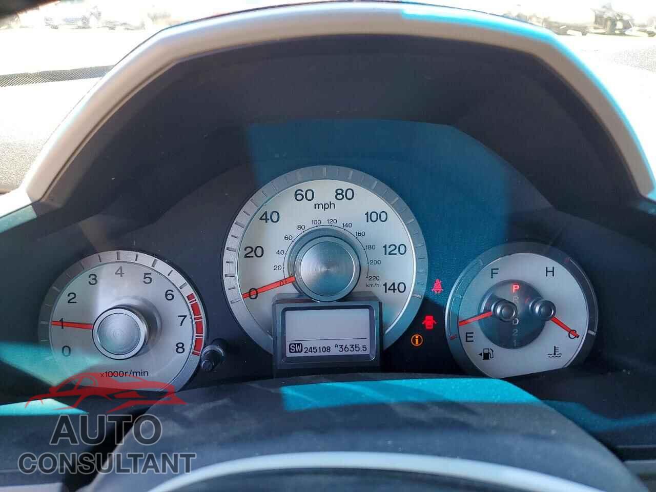 HONDA PILOT 2010 - 5FNYF4H97AB005372