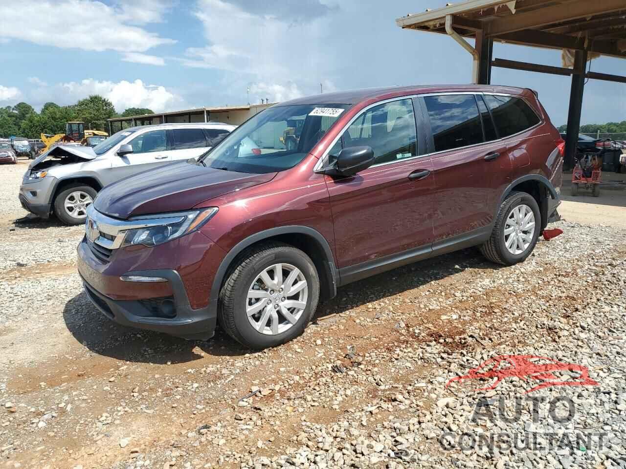HONDA PILOT 2019 - 5FNYF6H17KB060136