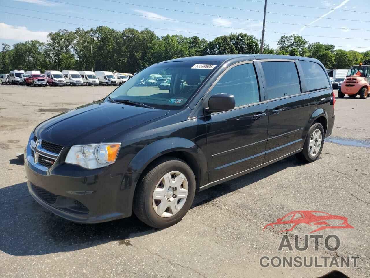 DODGE CARAVAN 2012 - 2C4RDGBG8CR385431