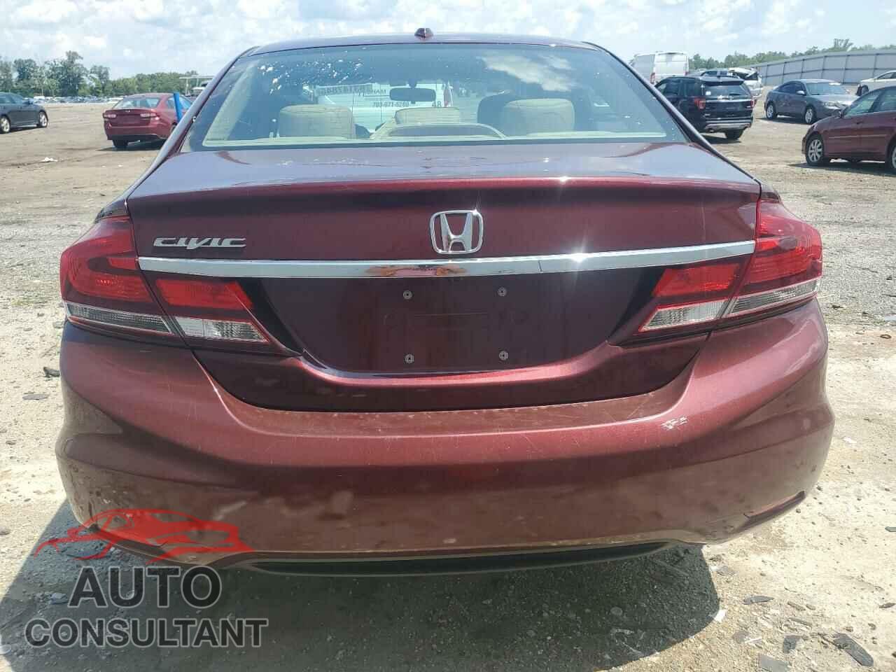 HONDA CIVIC 2013 - 19XFB2F94DE068370