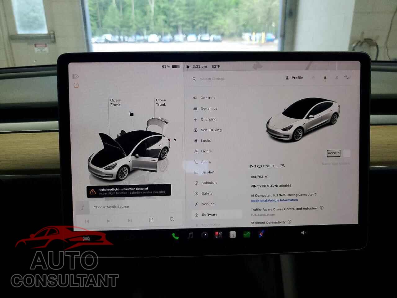 TESLA MODEL 3 2022 - 5YJ3E1EA2NF369568