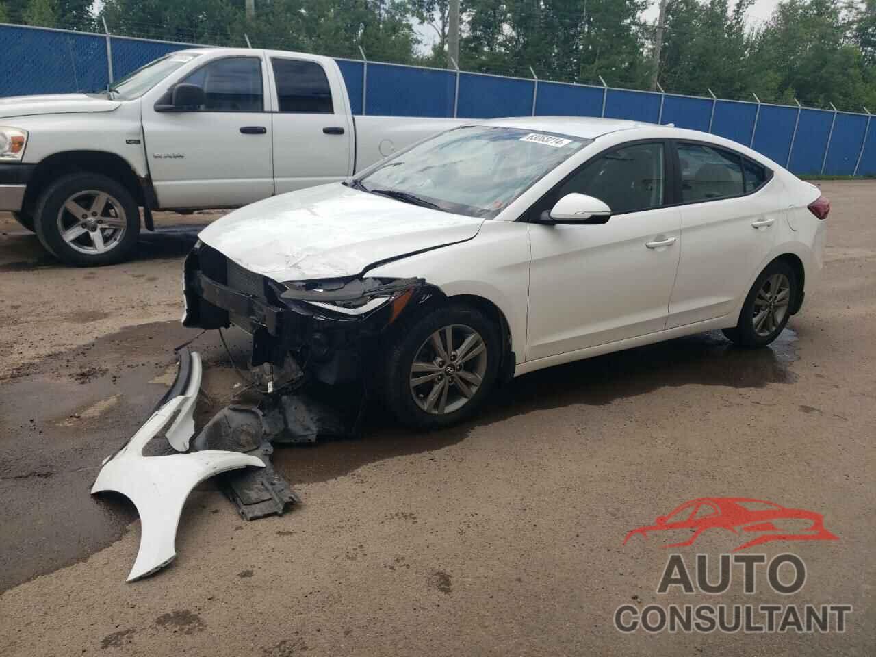 HYUNDAI ELANTRA 2017 - KMHD84LF2HU169633