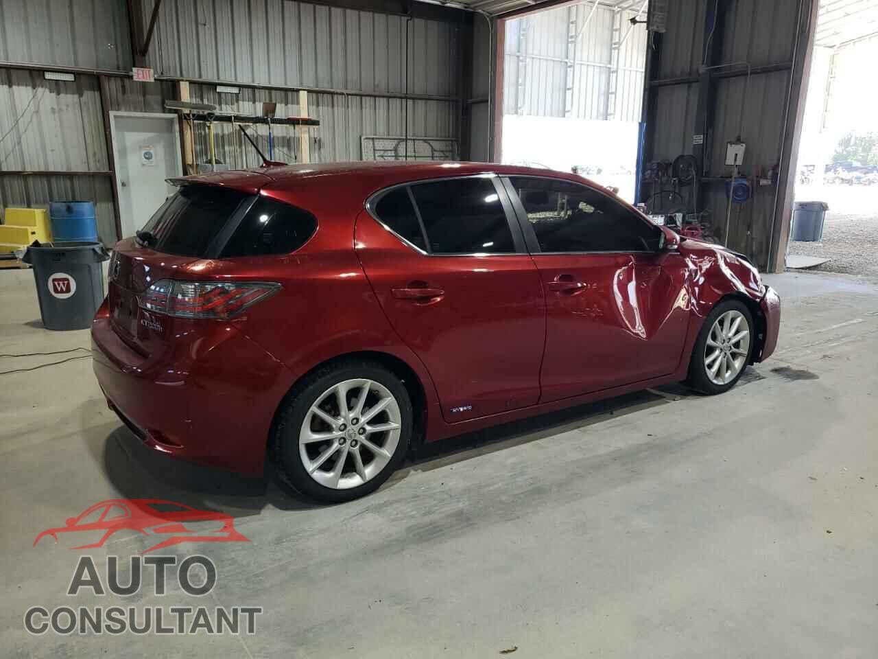 LEXUS CT 200 2011 - JTHKD5BH4B2042707