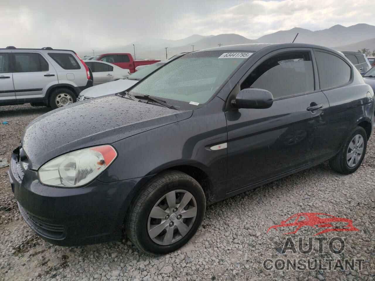HYUNDAI ACCENT 2011 - KMHCM3AC7BU191337