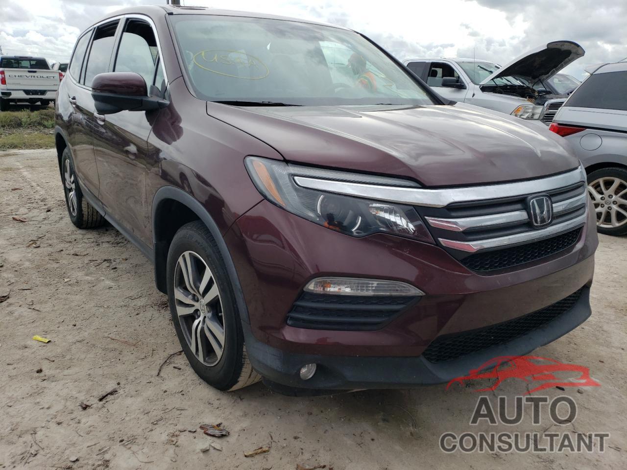 HONDA PILOT 2016 - 5FNYF5H65GB046667