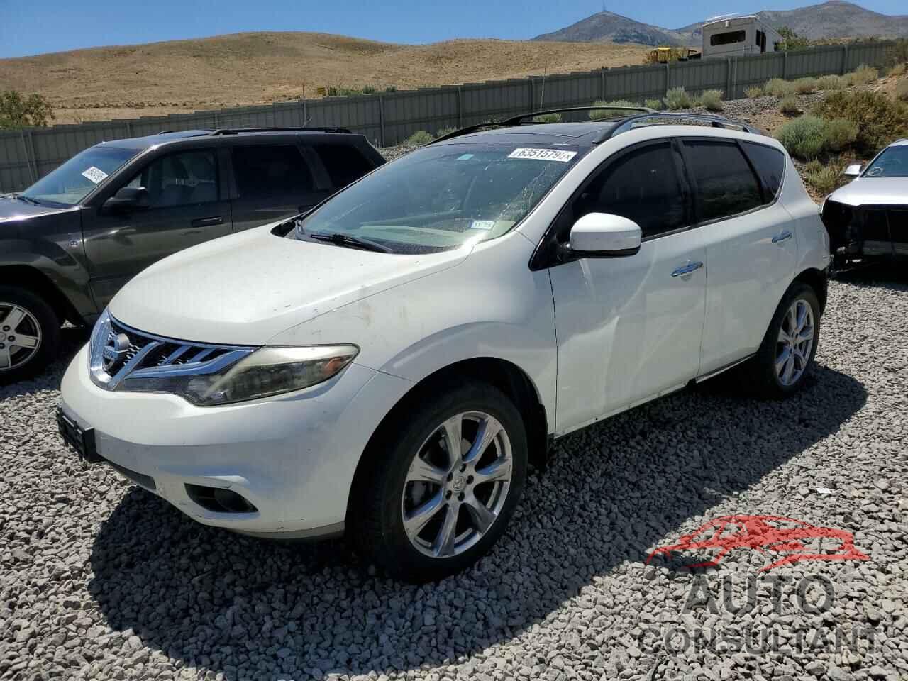 NISSAN MURANO 2014 - JN8AZ1MU8EW414102