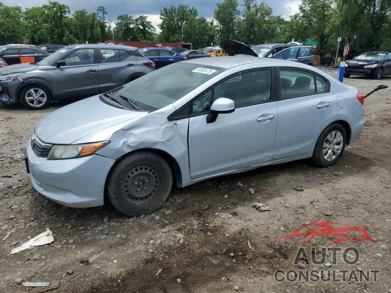 HONDA CIVIC 2012 - 19XFB2F52CE308690