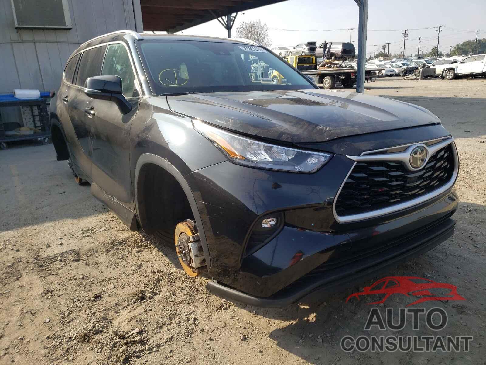 TOYOTA HIGHLANDER 2020 - 5TDGZRAH8LS011102