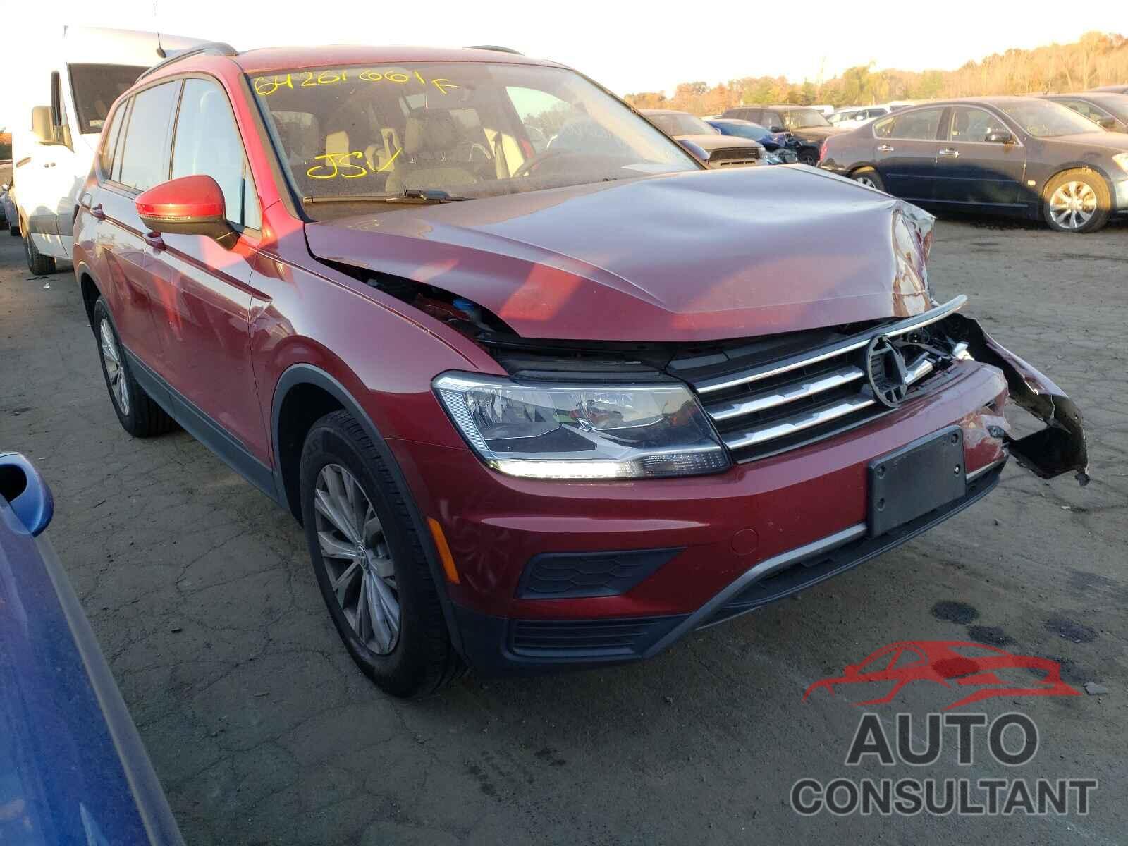 VOLKSWAGEN TIGUAN 2018 - 3VV0B7AX9JM042665