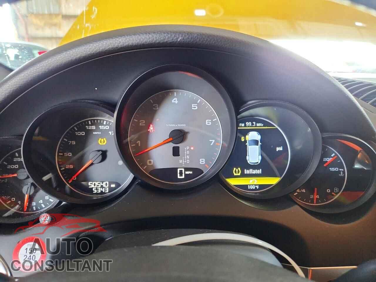PORSCHE CAYENNE 2011 - WP1AB2A27BLA42109