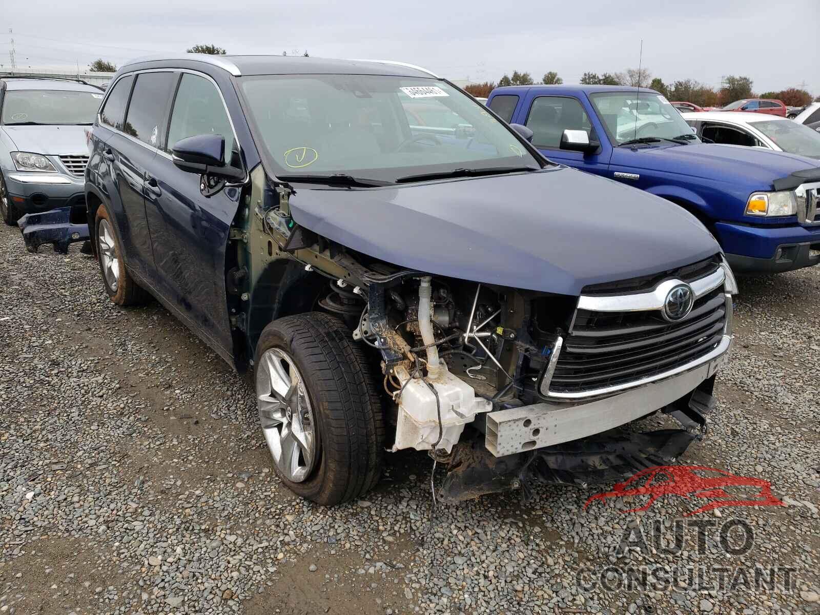 TOYOTA HIGHLANDER 2016 - 5TDDKRFH7GS342775