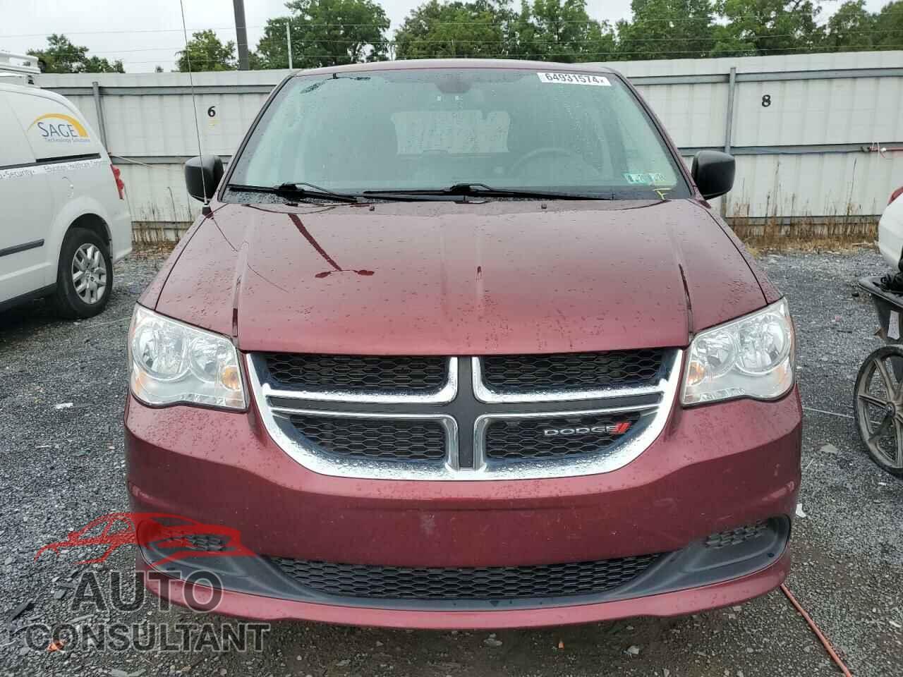 DODGE CARAVAN 2019 - 2C4RDGBG2KR796905