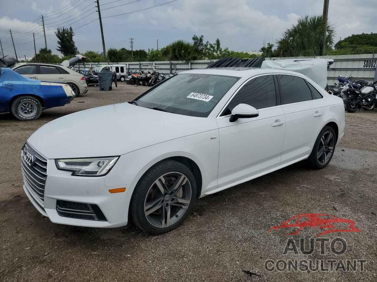 AUDI A4 2018 - WAUENAF41JN003465