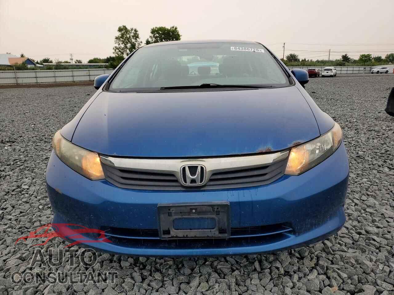 HONDA CIVIC 2012 - 19XFB2F58CE062924
