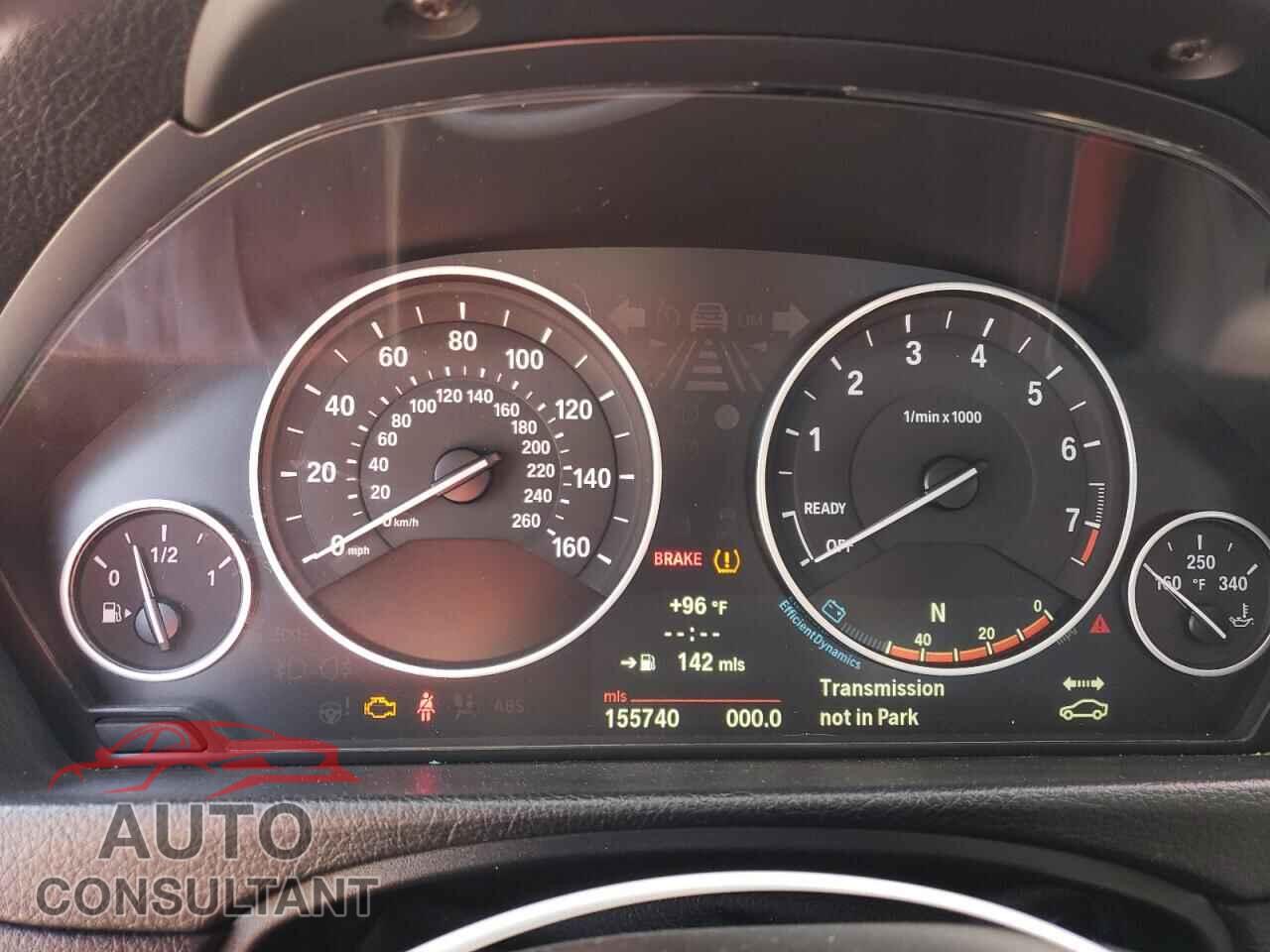 BMW 3 SERIES 2013 - WBA3C3C57DF983045
