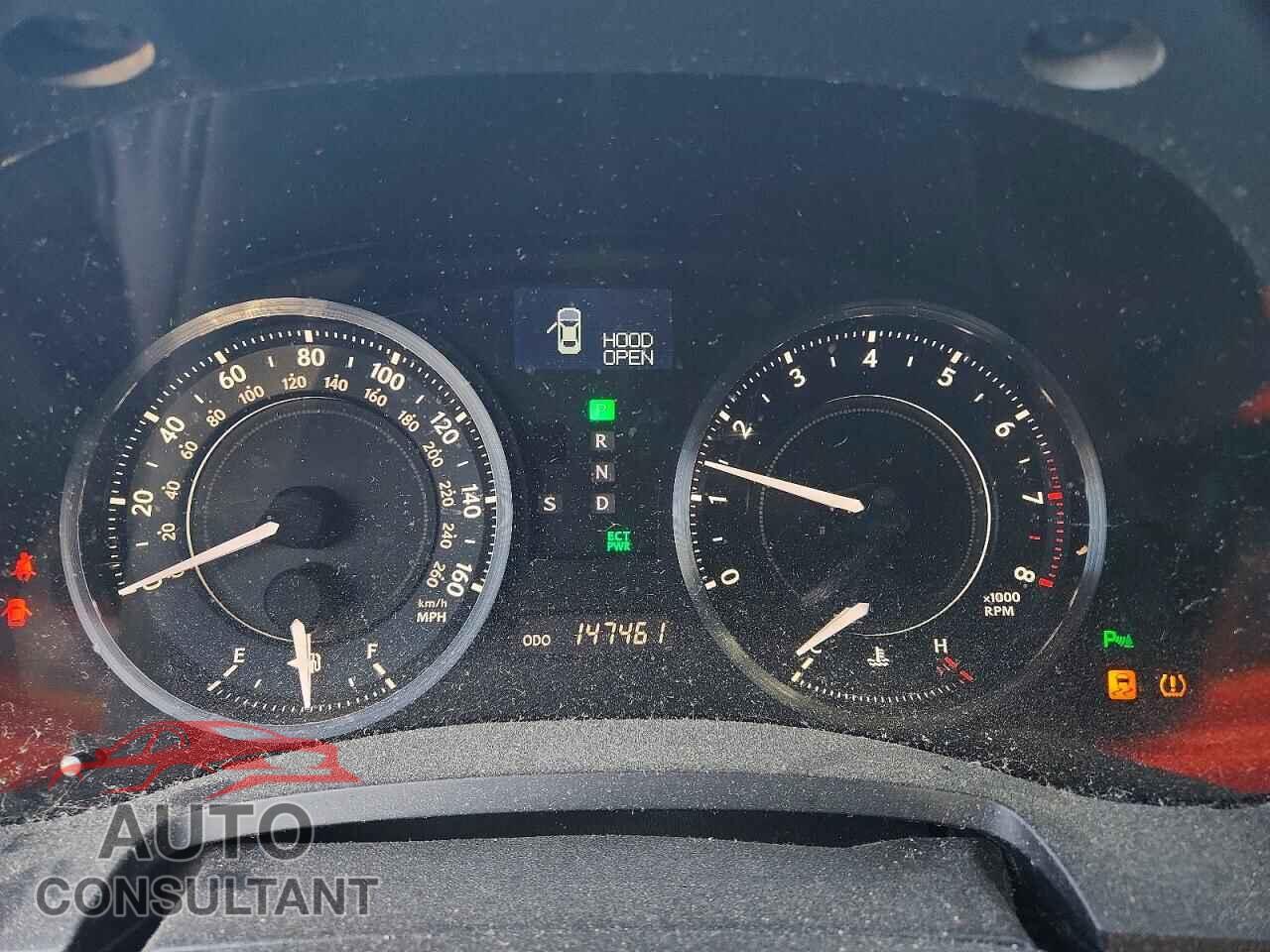 LEXUS IS 2010 - JTHFF2C24A2506579