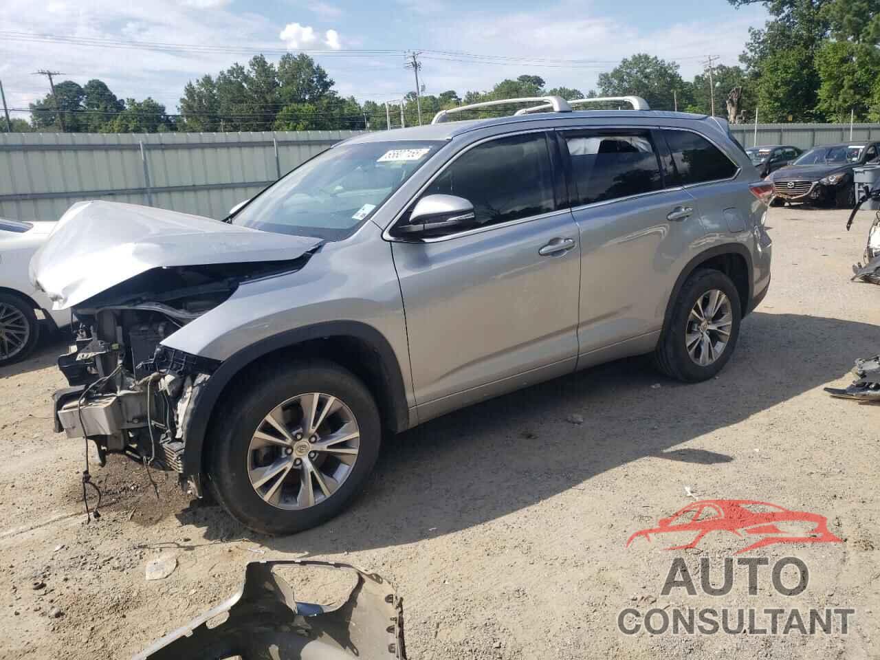 TOYOTA HIGHLANDER 2015 - 5TDKKRFH5FS053853