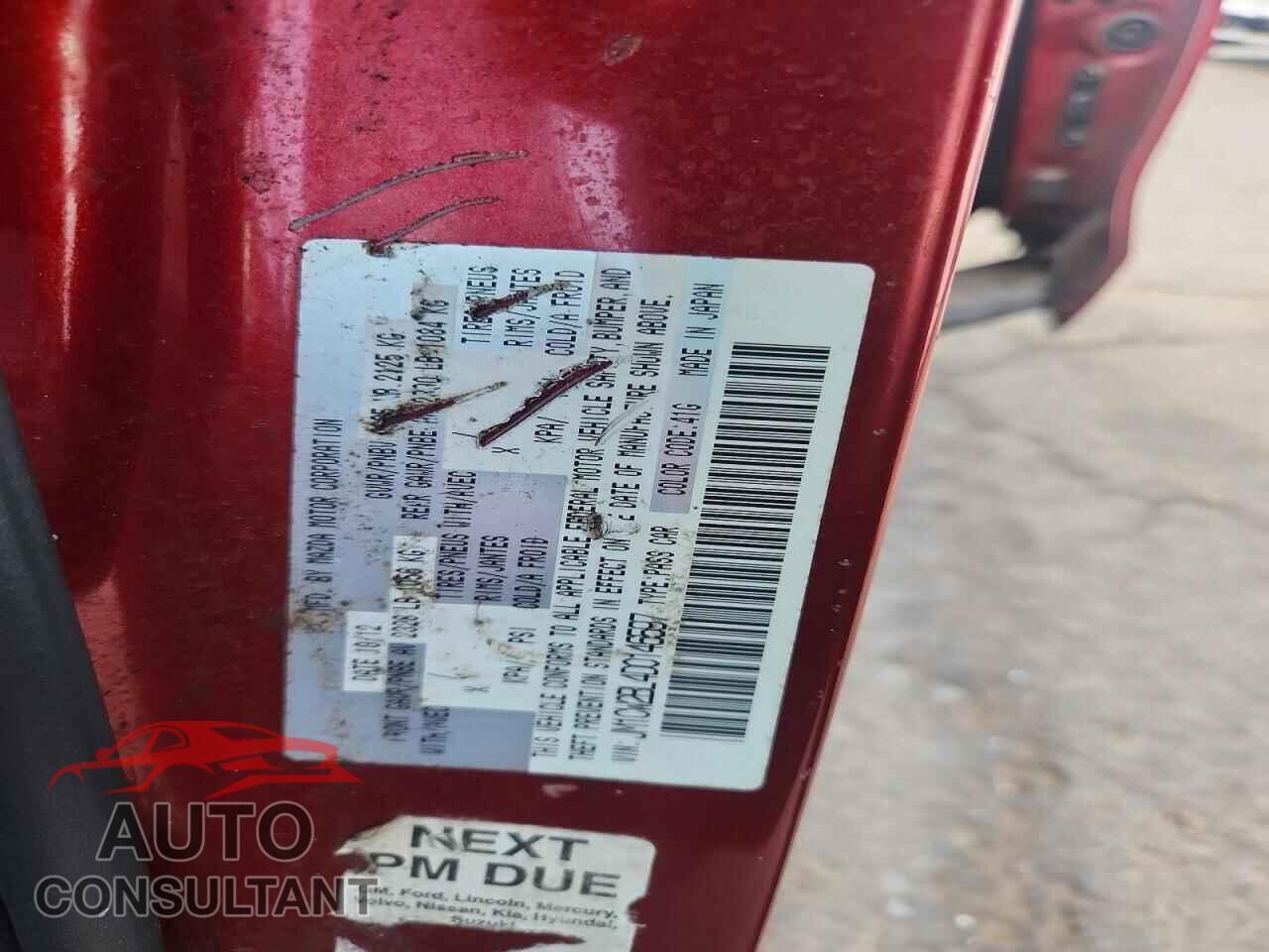 MAZDA 5 2013 - JM1CW2BL4D0146597