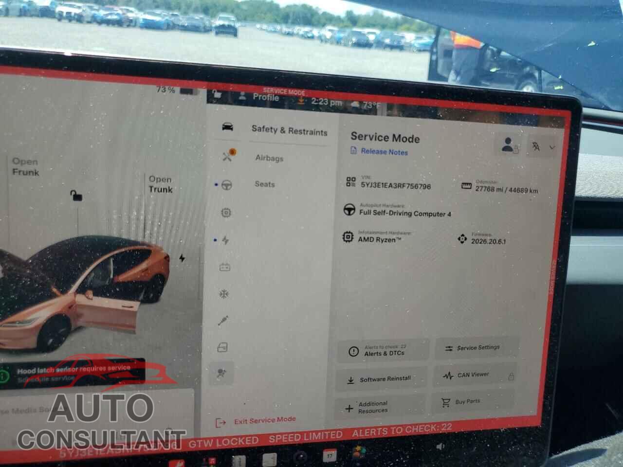 TESLA MODEL 3 2024 - 5YJ3E1EA3RF756796