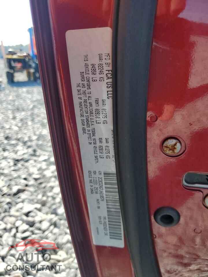 DODGE CHALLENGER 2018 - 2C3CDZAG7JH218570
