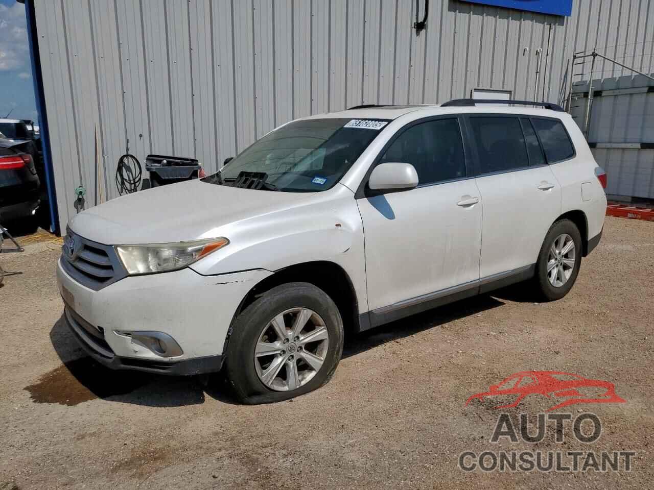 TOYOTA HIGHLANDER 2013 - 5TDZK3EH6DS129395