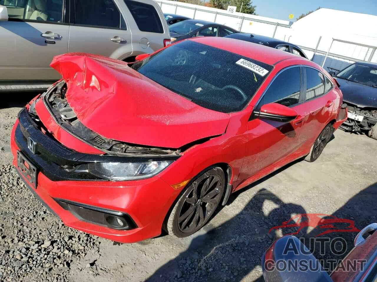 HONDA CIVIC 2020 - 2HGFC2F80LH509372