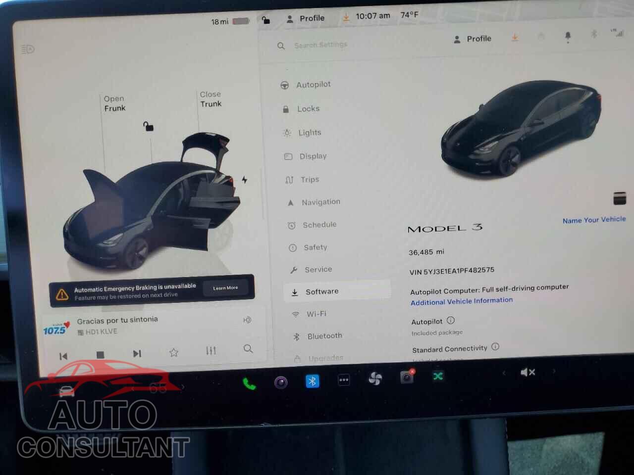 TESLA MODEL 3 2023 - 5YJ3E1EA1PF482575