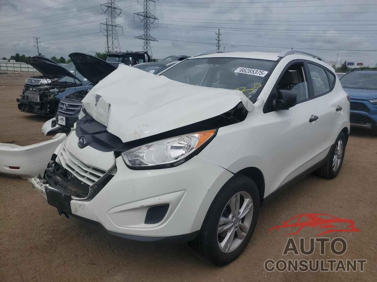 HYUNDAI TUCSON 2011 - KM8JT3AB4BU124244