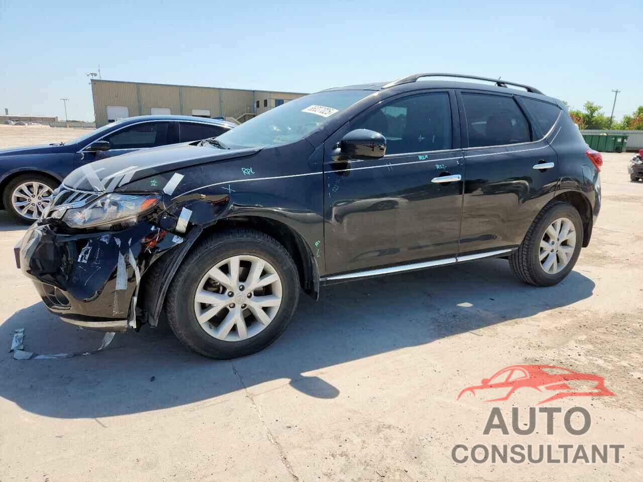 NISSAN MURANO 2012 - JN8AZ1MU9CW107678