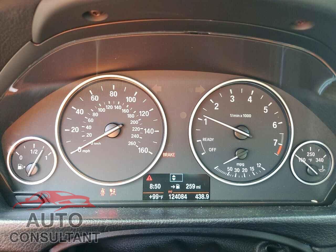 BMW 3 SERIES 2014 - WBA3B1G56ENN91232