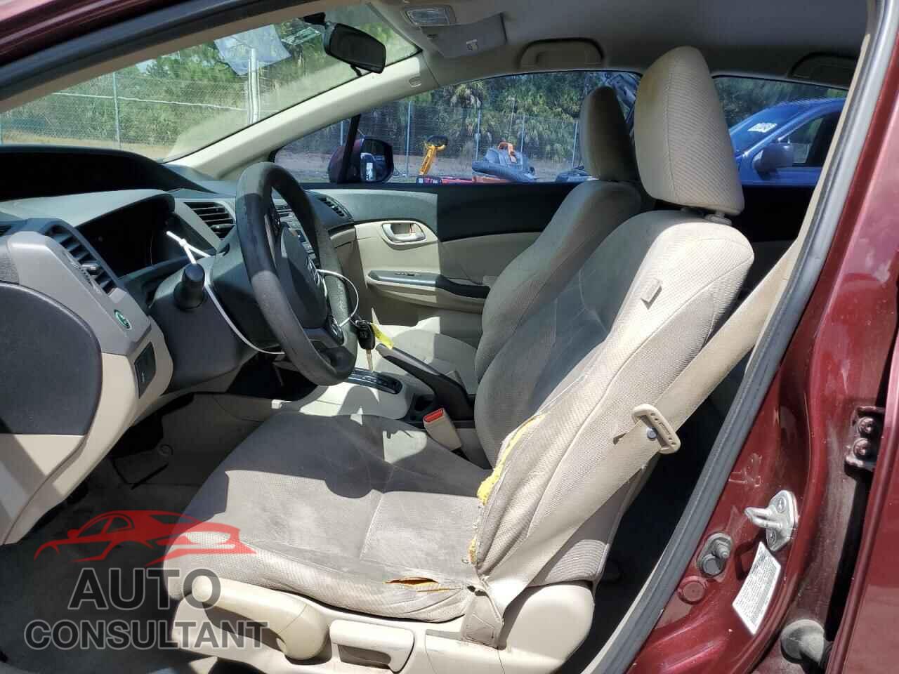 HONDA CIVIC 2012 - 19XFB2F58CE043791
