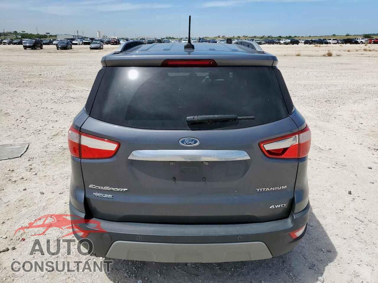 FORD ECOSPORT 2019 - MAJ6S3KL2KC301082