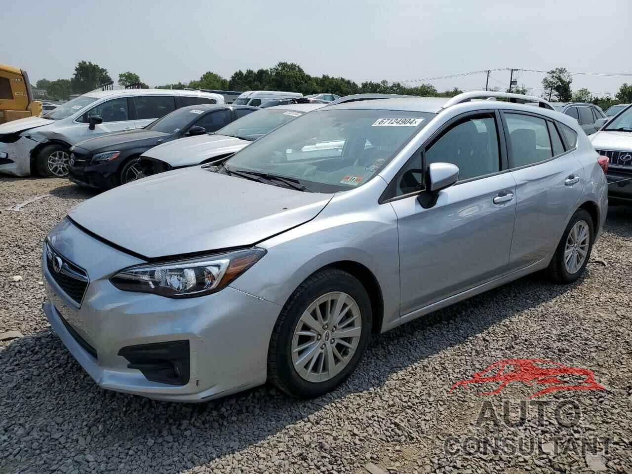 SUBARU IMPREZA 2018 - 4S3GTAD67J3702973