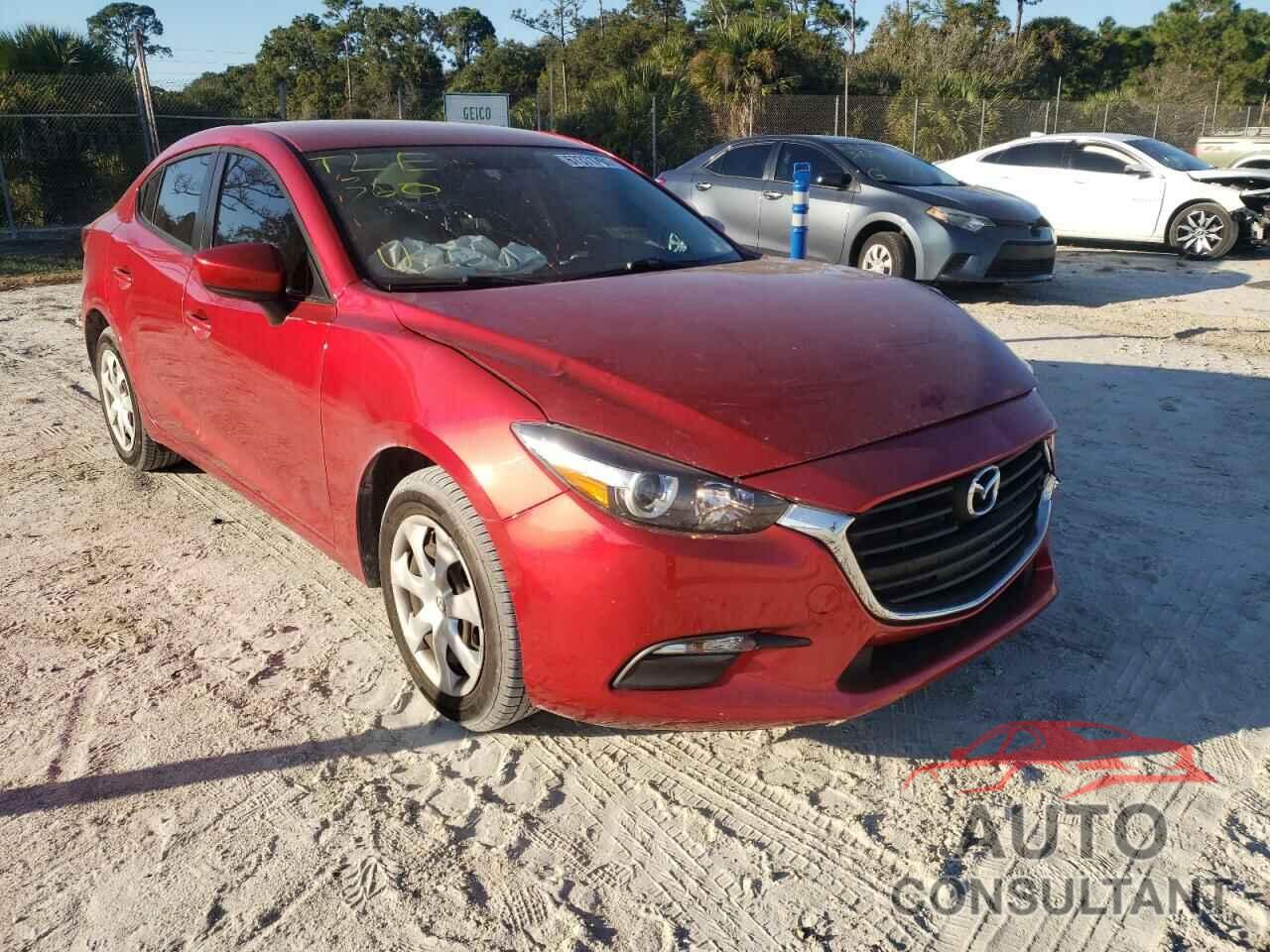 MAZDA 3 2017 - 3MZBN1U73HM101823