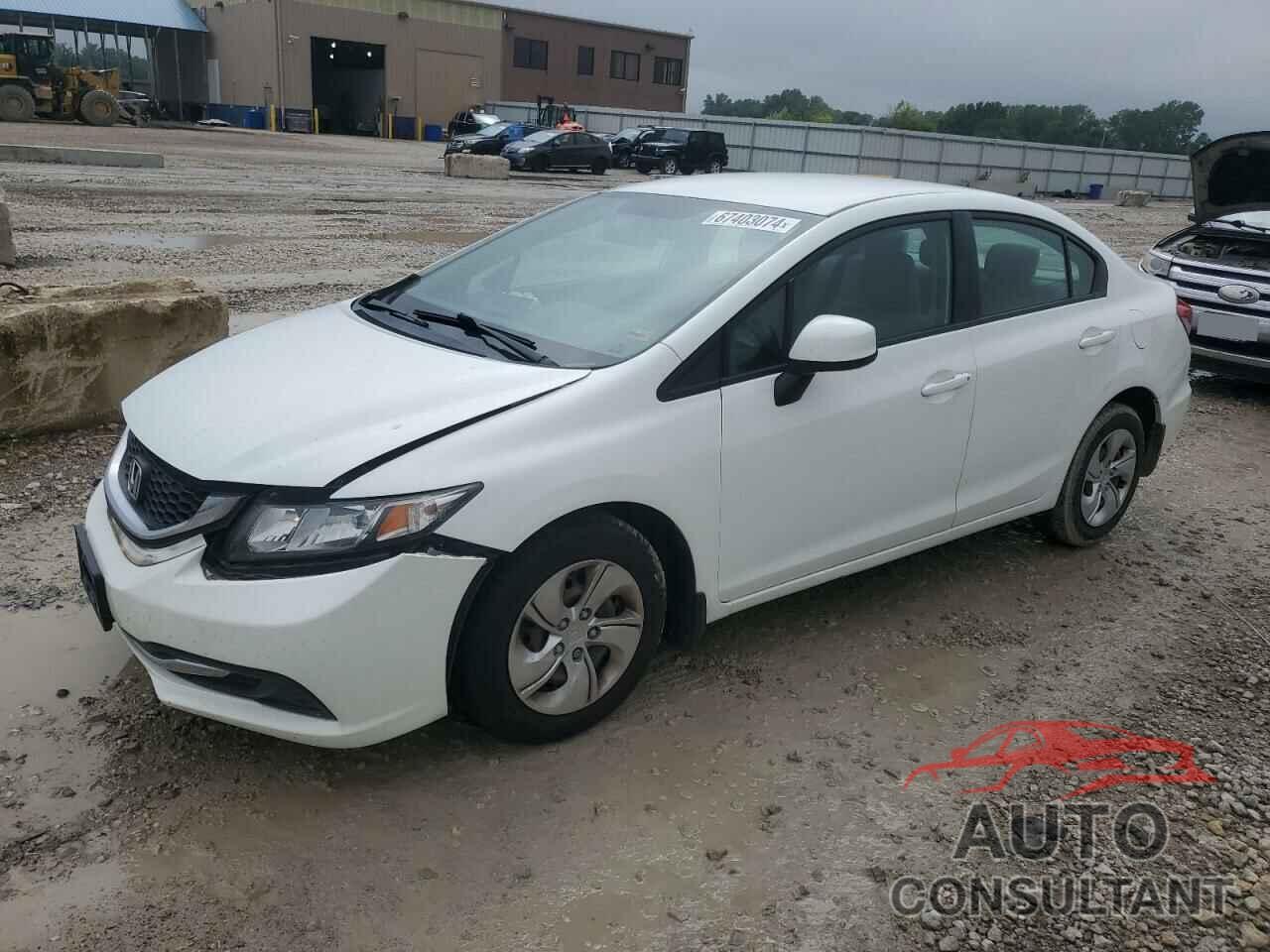 HONDA CIVIC 2013 - 19XFB2F55DE073185