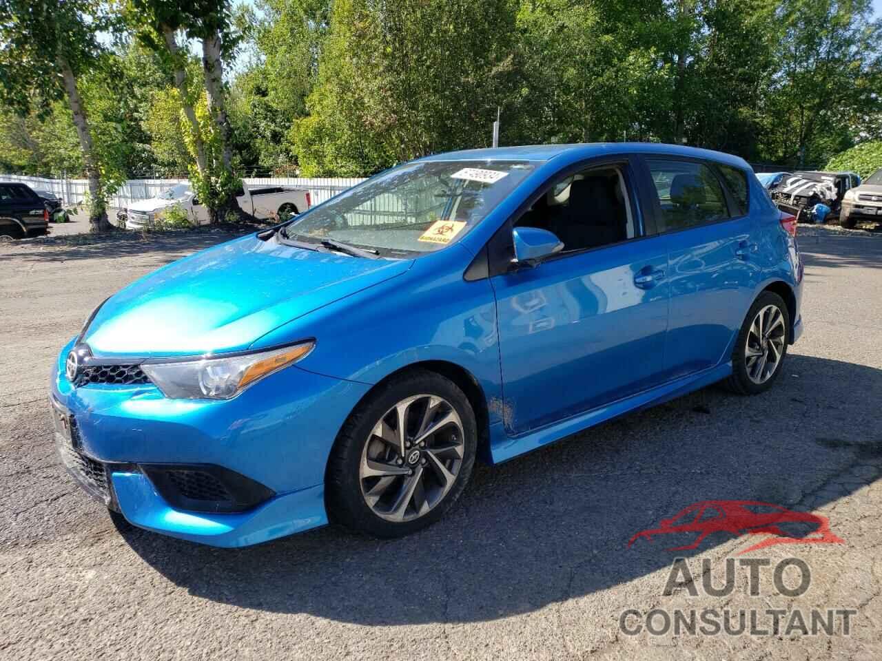 TOYOTA SCION 2016 - JTNKARJE3GJ509441