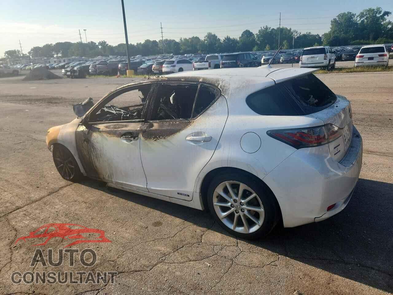 LEXUS CT 200 2012 - JTHKD5BH4C2054115